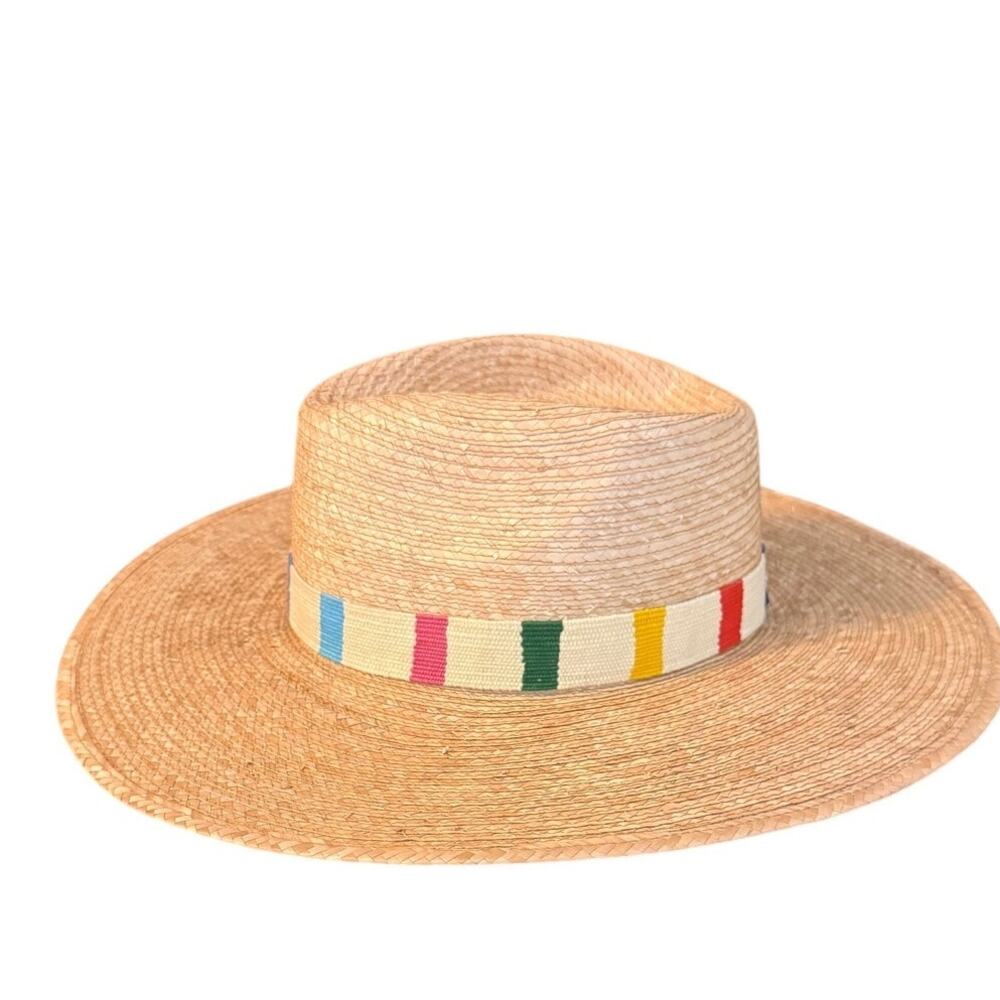 Sunshine Tienda Dora Palm Straw Hat Women's Sz. XS/S - Picture 4 of 8